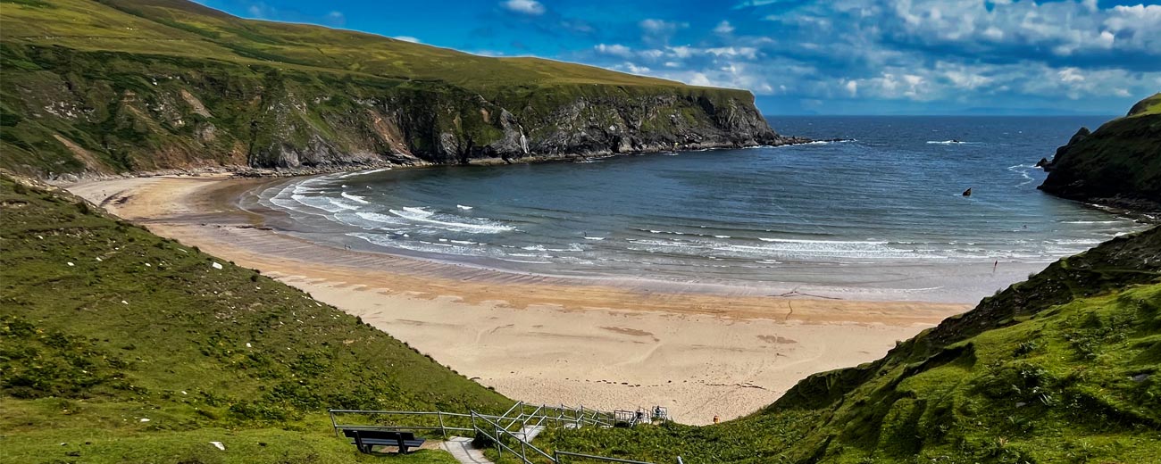 Der Silver Strand in Donegal
